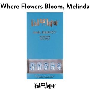 Red Aspen Dash Nails- Where Flowers Bloom, Melinda